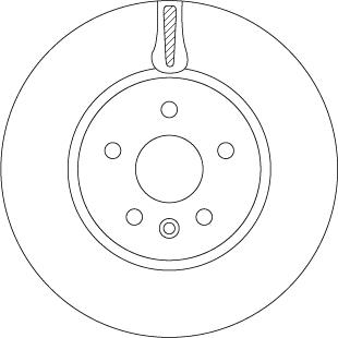 TRW DF6820 - Тормозной диск autospares.lv