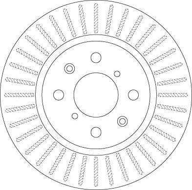 TRW DF6232 - Тормозной диск autospares.lv