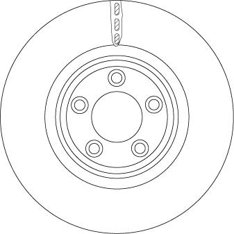 TRW DF6223S - Тормозной диск autospares.lv
