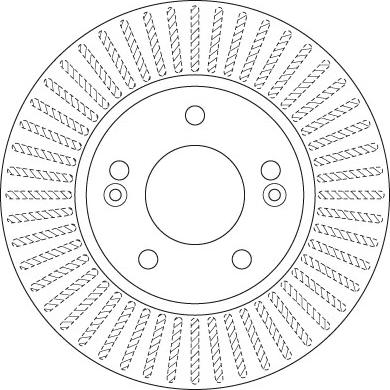 TRW DF6270 - Тормозной диск autospares.lv