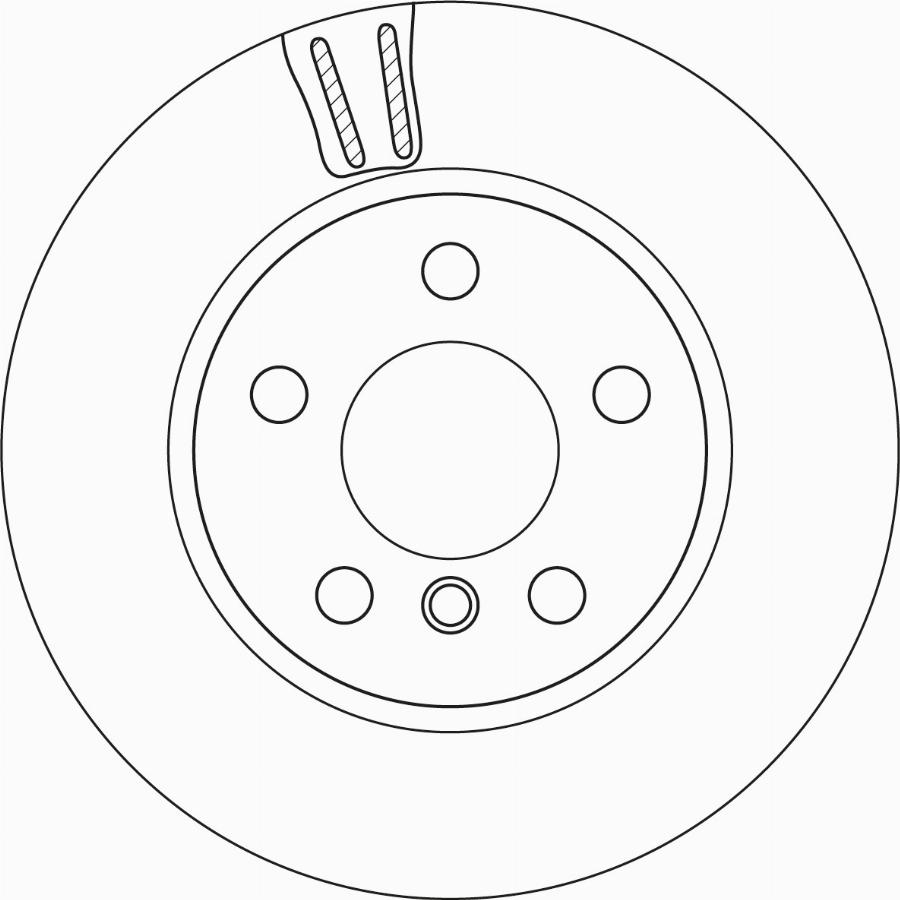 TRW DF6715 - Тормозной диск autospares.lv