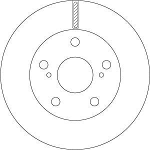 Diamax N08934 - Тормозной диск autospares.lv