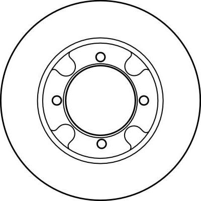 TRW DF1998 - Тормозной диск autospares.lv