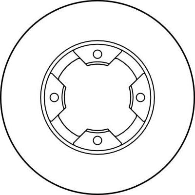 TRW DF1947 - Тормозной диск autospares.lv