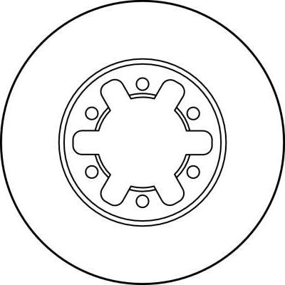 TRW DF1968 - Тормозной диск autospares.lv