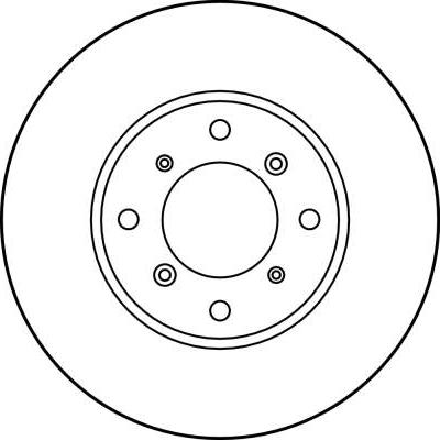 TRW DF1963 - Тормозной диск autospares.lv