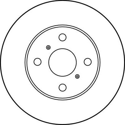 TRW DF1929 - Тормозной диск autospares.lv