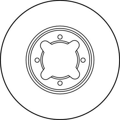 TRW DF1928 - Тормозной диск autospares.lv