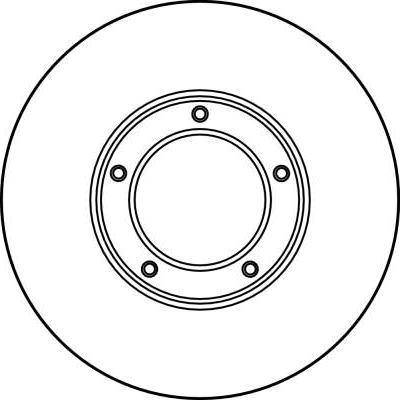 TRW DF1927 - Тормозной диск autospares.lv