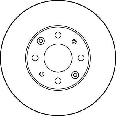 TRW DF1977 - Тормозной диск autospares.lv