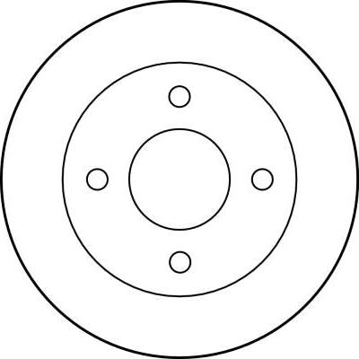 TRW DF1400 - Тормозной диск autospares.lv