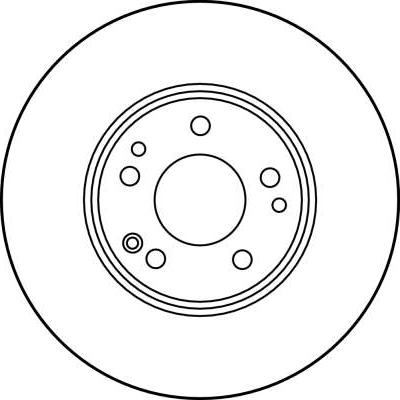 TRW DF1598 - Тормозной диск autospares.lv