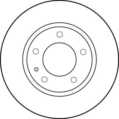 TRW DF1564 - Тормозной диск autospares.lv