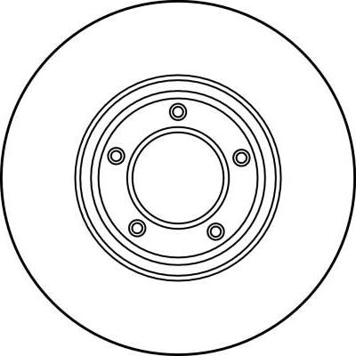 TRW DF1642 - Тормозной диск autospares.lv