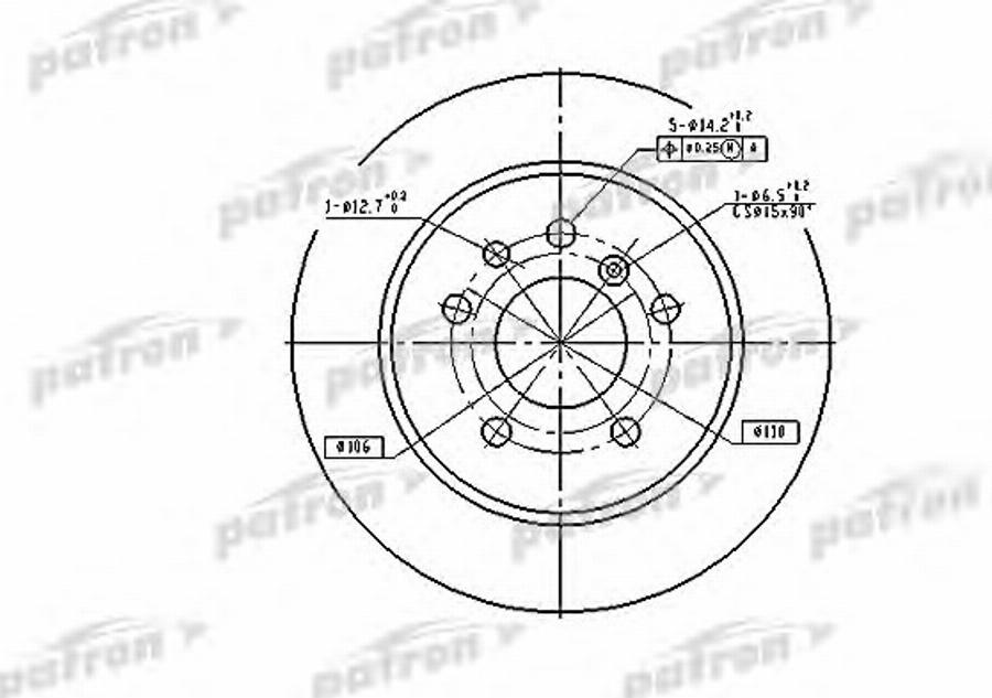 TRW DF1613BP - Тормозной диск autospares.lv