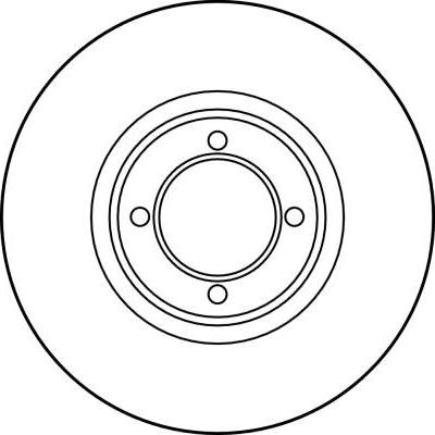 TRW DF1679 - Тормозной диск autospares.lv