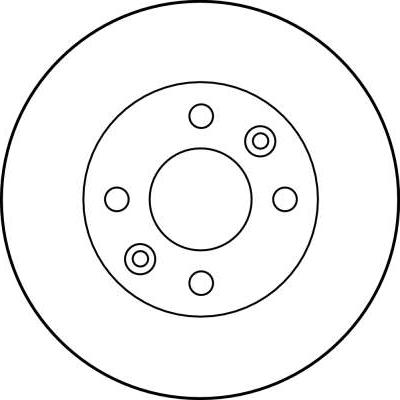 TRW DF1009 - Тормозной диск autospares.lv