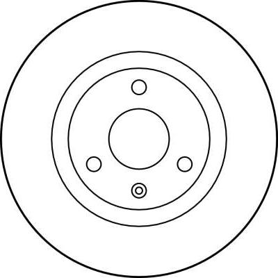 TRW DF1223 - Тормозной диск autospares.lv