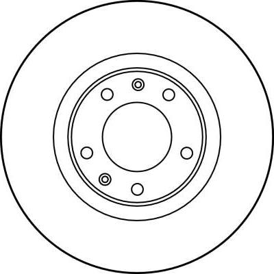 TRW DF1222 - Тормозной диск autospares.lv