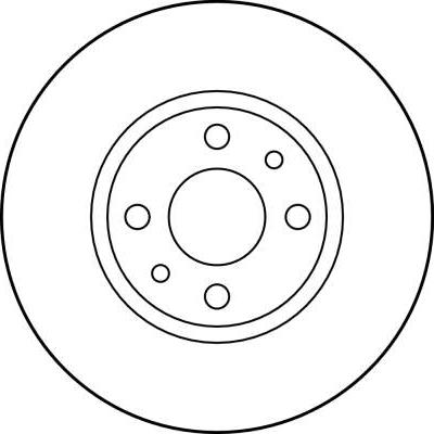 TRW DF1790 - Тормозной диск autospares.lv
