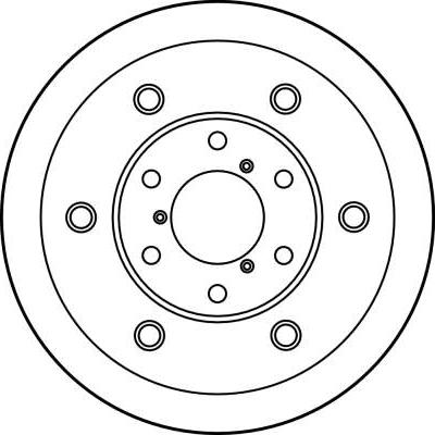 TRW DF1758S - Тормозной диск autospares.lv