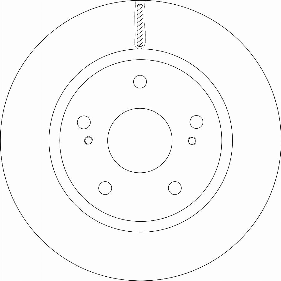 TRW DF8664 - Тормозной диск autospares.lv