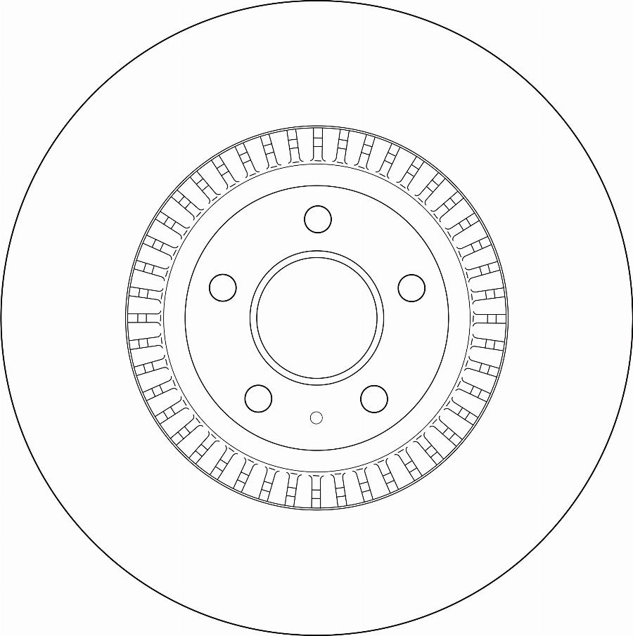 TRW DF8037SL - Тормозной диск autospares.lv