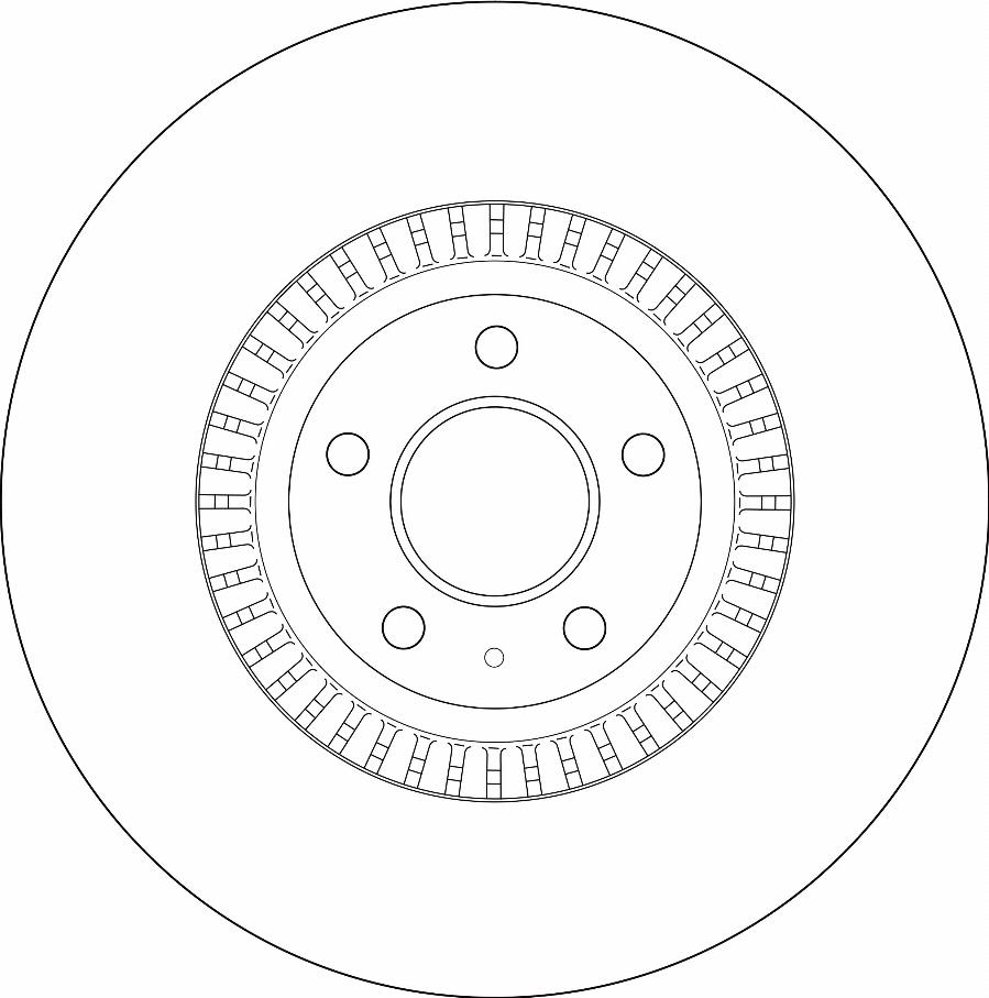 TRW DF8037SR - Тормозной диск autospares.lv