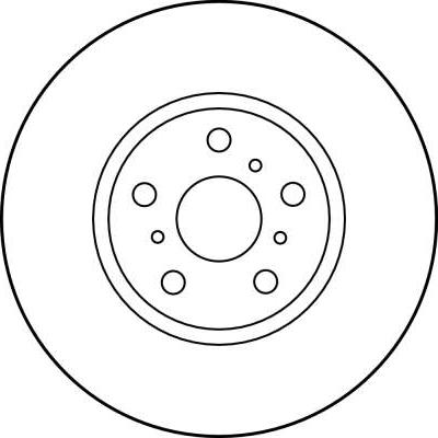 TRW DF3093 - Тормозной диск autospares.lv