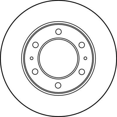 TRW DF3035 - Тормозной диск autospares.lv