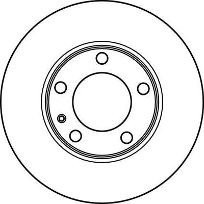 TRW DF2553 - Тормозной диск autospares.lv