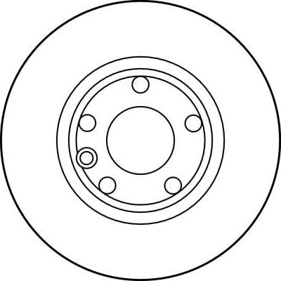 TRW DF2665 - Тормозной диск autospares.lv