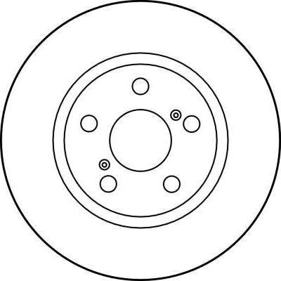 TRW DF2684 - Тормозной диск autospares.lv