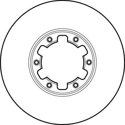 TRW DF2625 - Тормозной диск autospares.lv