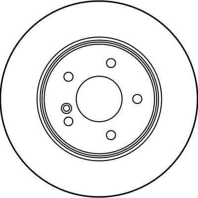 TRW DF2813 - Тормозной диск autospares.lv