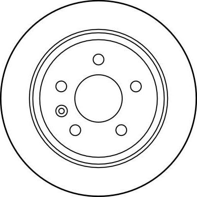 TRW DF2794 - Тормозной диск autospares.lv
