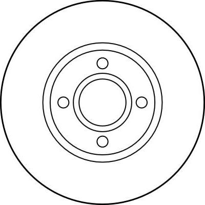 TRW DF2751 - Тормозной диск autospares.lv