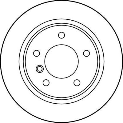 TRW DF2767 - Тормозной диск autospares.lv