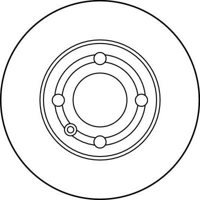 TRW DF2780 - Тормозной диск autospares.lv