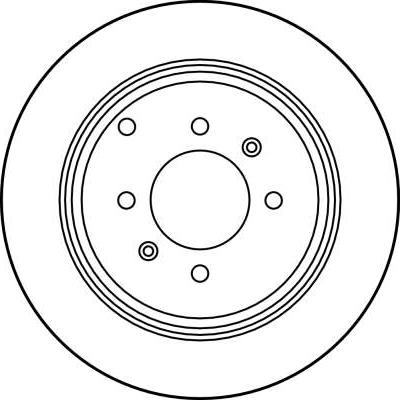 TRW DF2781 - Тормозной диск autospares.lv