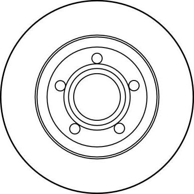 TRW DF2730 - Тормозной диск autospares.lv