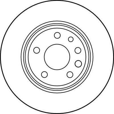 TRW DF2773 - Тормозной диск autospares.lv