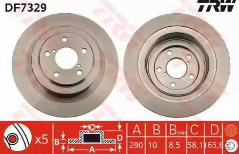 Alpha Brakes HTT-SB-008 - Тормозной диск autospares.lv