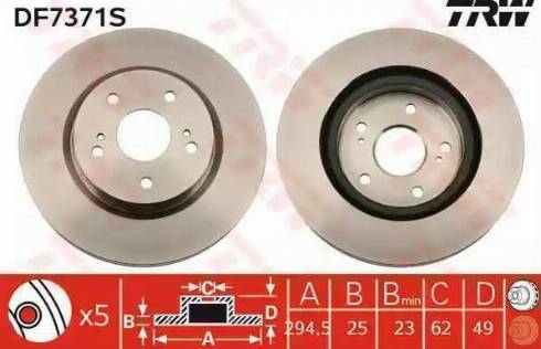 Ashika 60-08-821 - Тормозной диск autospares.lv