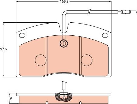 TRW GDB5064 - Тормозные колодки, дисковые, комплект autospares.lv