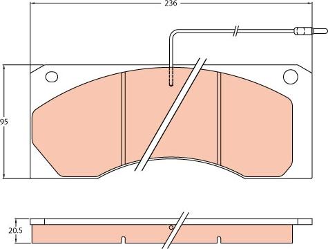 TRW GDB5066 - Тормозные колодки, дисковые, комплект autospares.lv