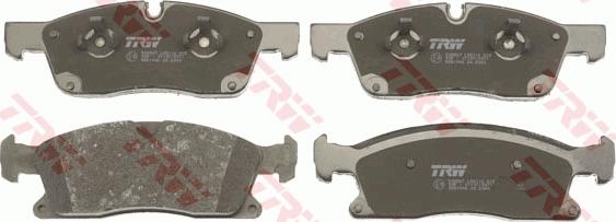 TRW GDB1946 - Тормозные колодки, дисковые, комплект autospares.lv