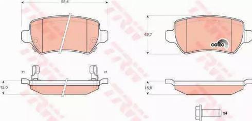 Magneti Marelli 363702161279 - Тормозные колодки, дисковые, комплект autospares.lv