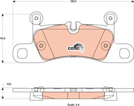 TRW GDB1875 - Тормозные колодки, дисковые, комплект autospares.lv