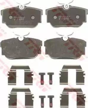 Remsa 59110 - Тормозные колодки, дисковые, комплект autospares.lv